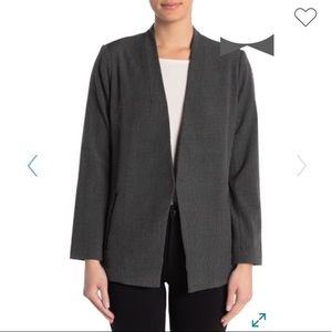 🛍 Philosophy Apparel Open Front Collarless Blazer